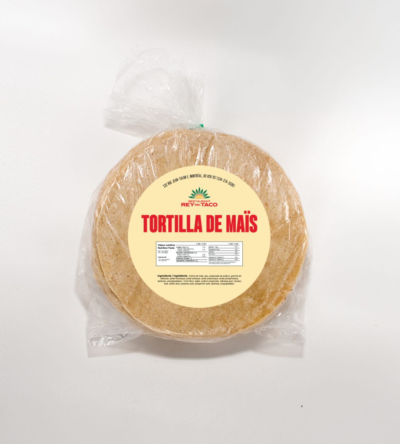 TORTILLA MAIS - L